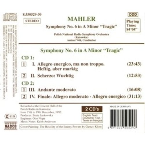 Naxos Mahler: Symphony 6