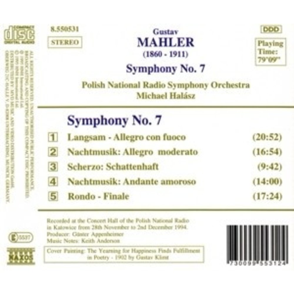 Naxos Mahler: Symphony 7