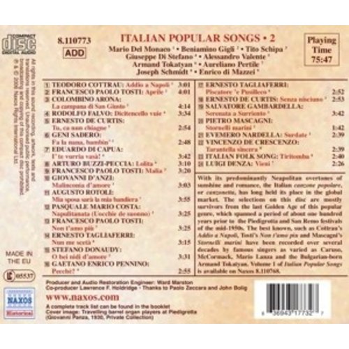 Italian Popular Songs, Vol. 2