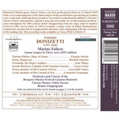 Naxos Donizetti: Marino Faliero