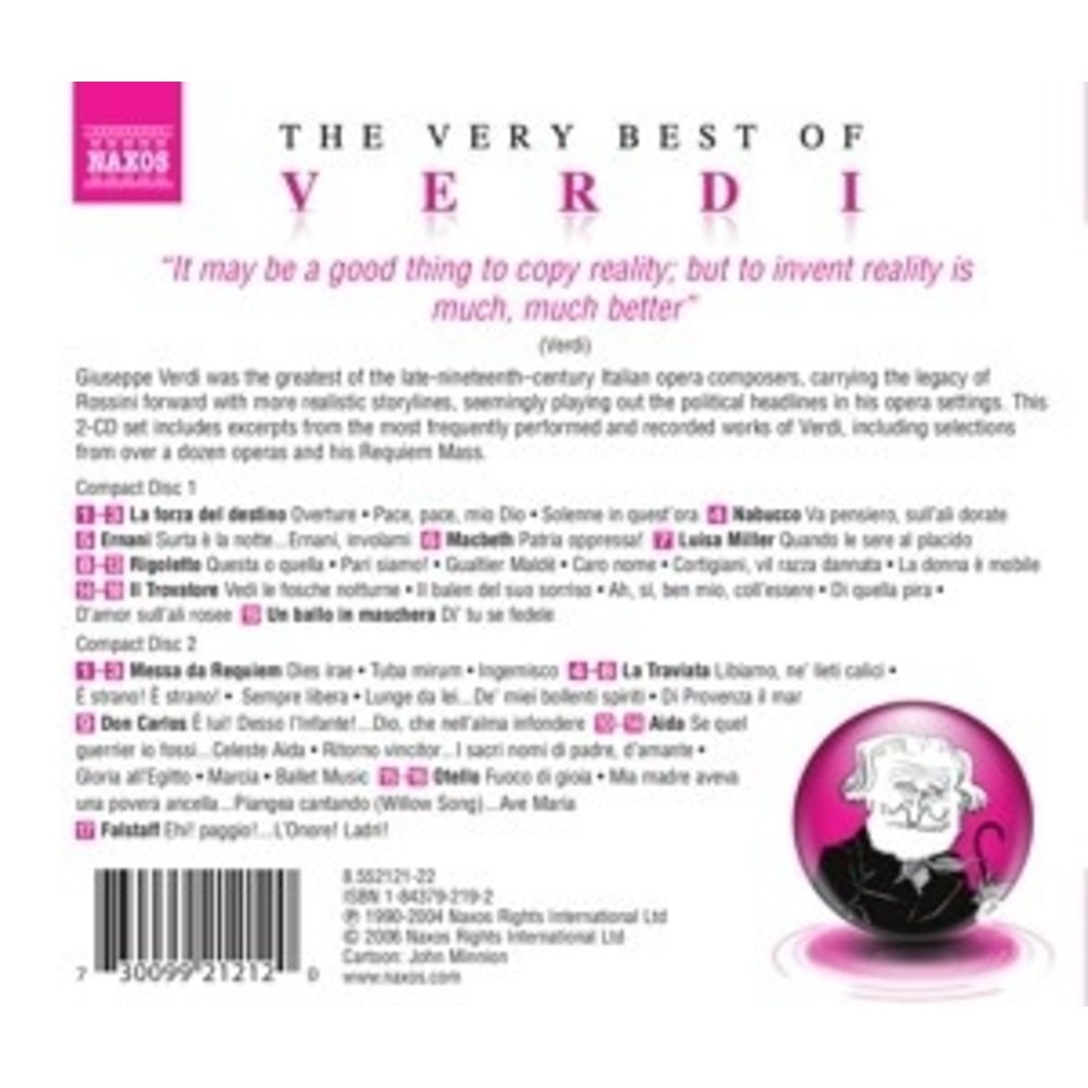 Naxos The Very Best Of Verdi