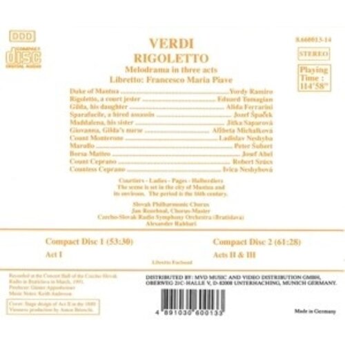 Naxos Verdi: Rigoletto