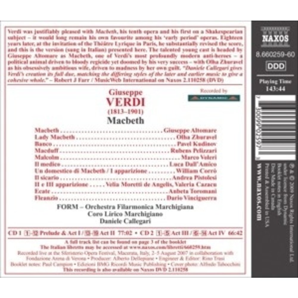 Naxos Verdi: Macbeth