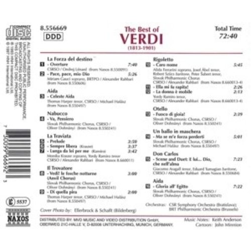 Naxos The Best Of Verdi
