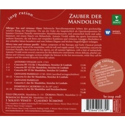 Erato Disques Zauber Der Mandoline