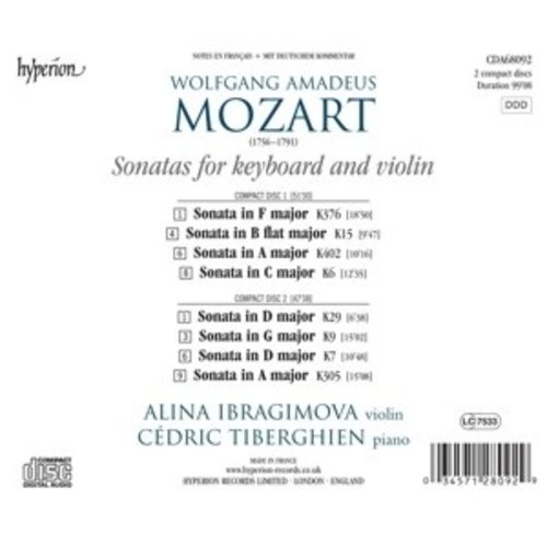Hyperion Violin Sonatas Vol.2