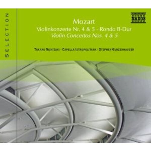 Naxos Mozart:violin Concertos N.4&5