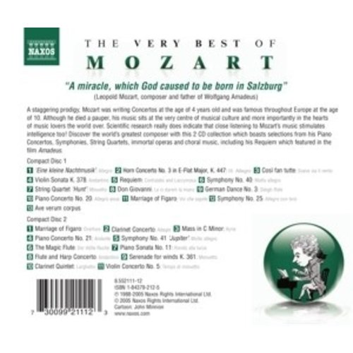 Naxos Mozart (The Very Best Of)