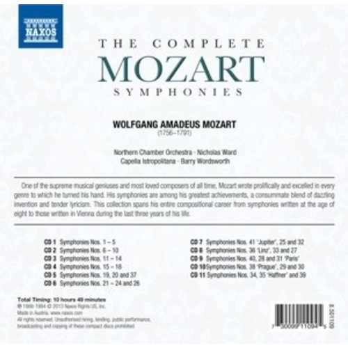 Naxos Mozart: Complete Symphonies