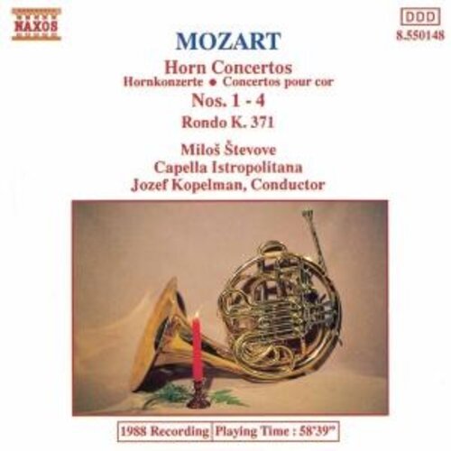 Naxos Mozart: Horn Concertos 1-4