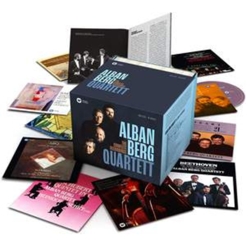 Erato/Warner Classics Alban Berg Quartet: The Complete Recordings (62CD+8DVD)