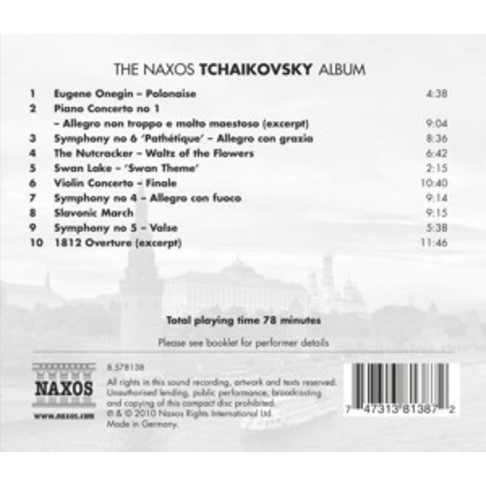 Naxos Naxos Tchaikovsky Album