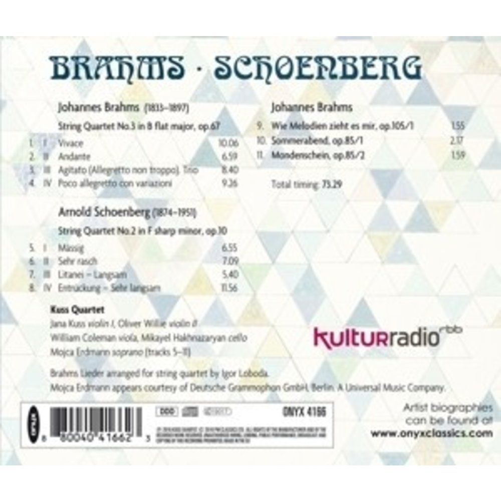 ONYX CLASSICS String Quartets