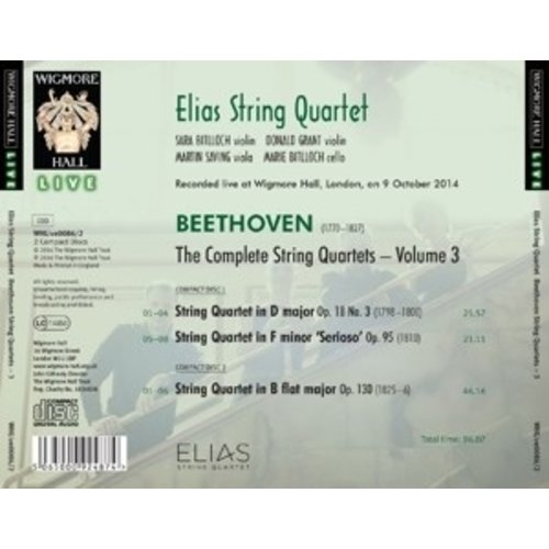 The Complete String Quartets Vol.3