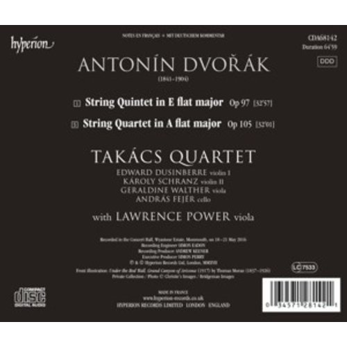 Hyperion Str. Quartet Op.105 / Quintet Op.97