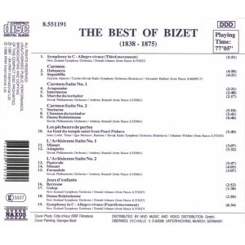 Naxos The Best Of Bizet