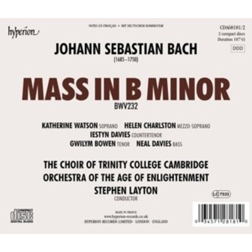 Hyperion Mass In B Minor