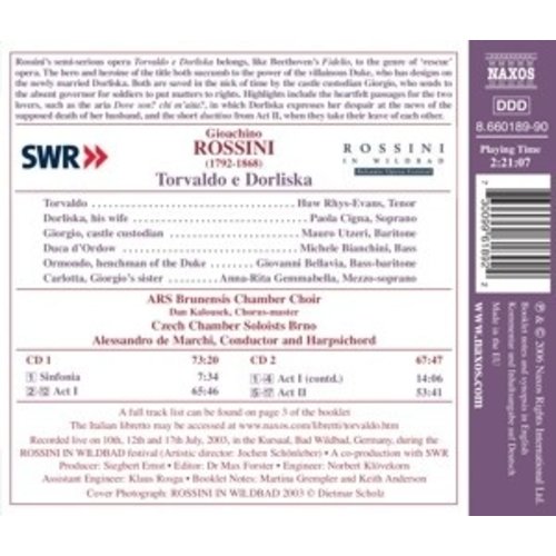 Naxos Rossini: Torvaldo E Dorliska
