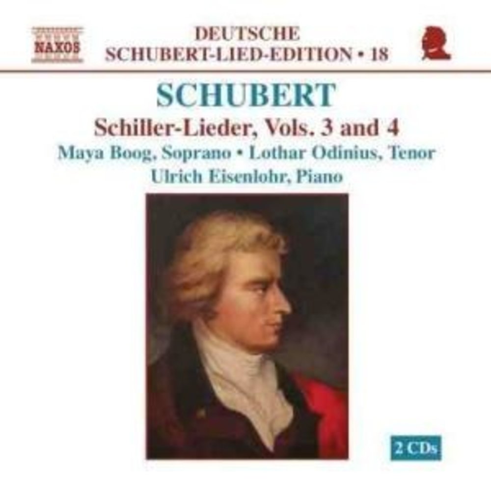 Naxos Schubert:schiller-Lieder,V.3&4