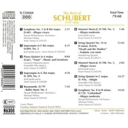 Naxos The Best Of Schubert