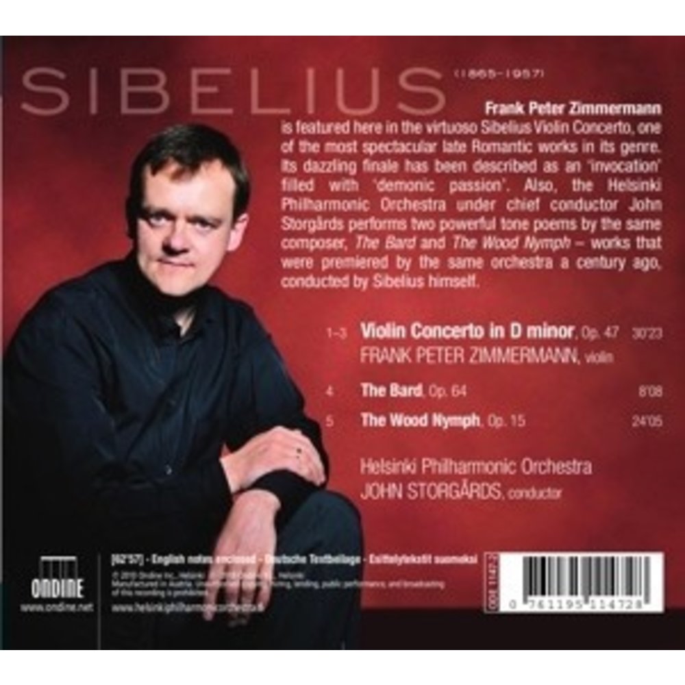 Ondine Sibelius: Violin Concerto