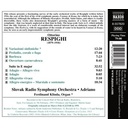 Naxos Respighi: Suite In Major Naxos Respighi: Suite In Major