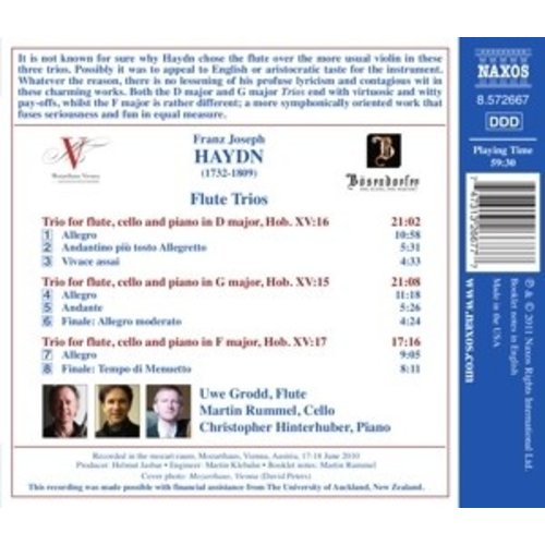 Naxos Haydn: Flute Trios