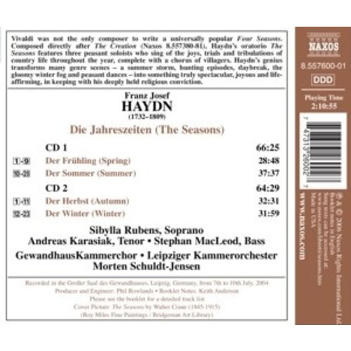 Naxos Haydn: Jahreszeiten(The Season