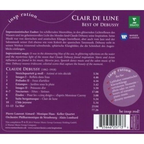 Erato Disques Best Of Debussy