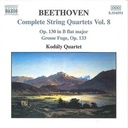 Naxos Beethoven: String Quart. Vol.8