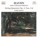 Naxos Haydn:string Quartets Op.3,3-6