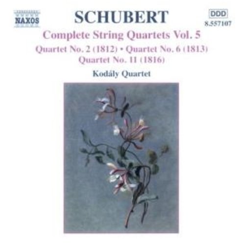 Naxos Schubert:string Quartets Vol.5