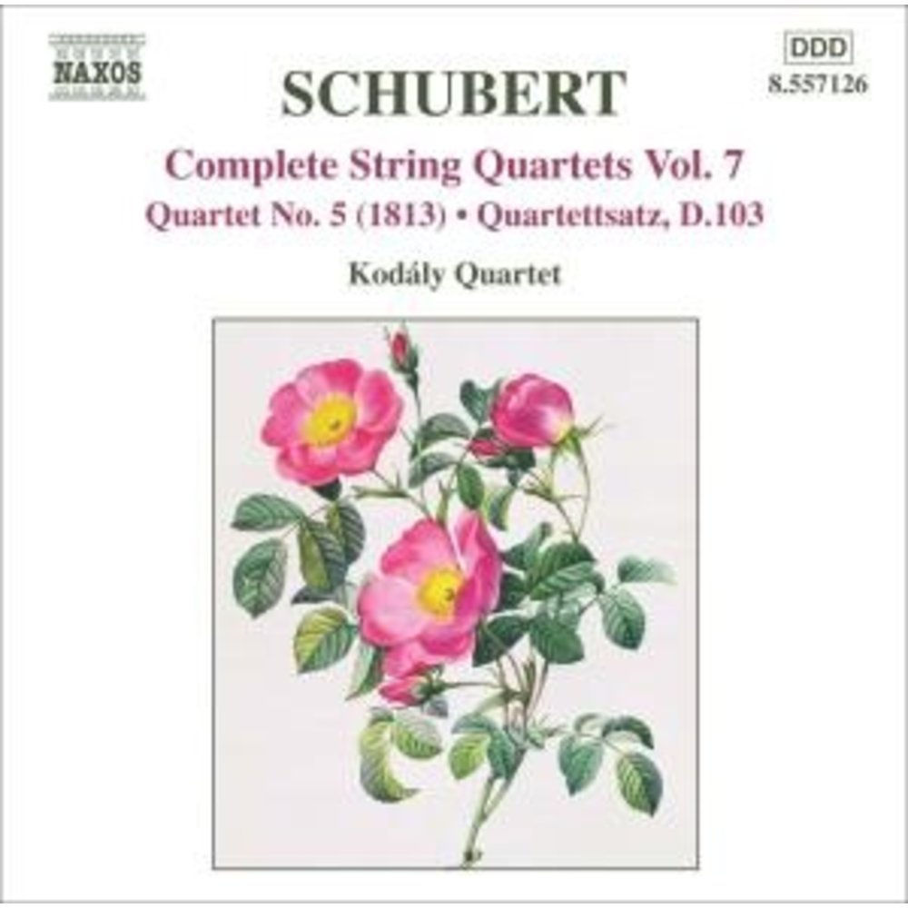 Naxos Schubert: String Quartets Vol.7