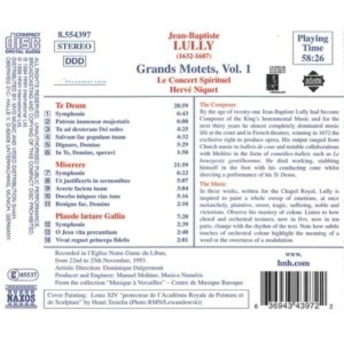 Naxos Grands Motets Vol. 1