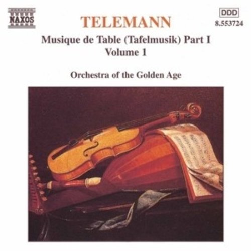 Naxos Telemann:tafelmusik,Part I.v.1