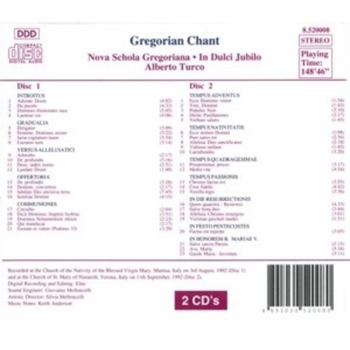 Naxos Gregorian Chant