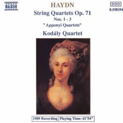 Haydn: Str. Quartets Op.71,1-3
