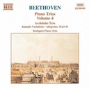 Naxos Beethoven: Piano Trios Vol.4