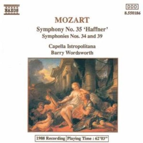 Naxos Mozart: Symphonies 34, 35 & 39