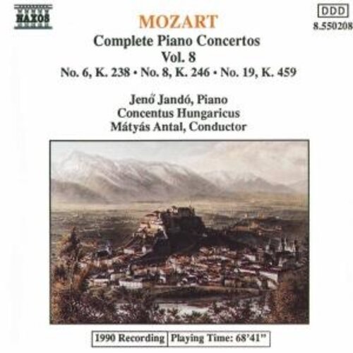 Naxos Mozart: Piano Concertos 6,8&19