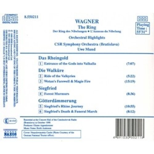 Naxos Wagner:ring (Orch. Highlights)