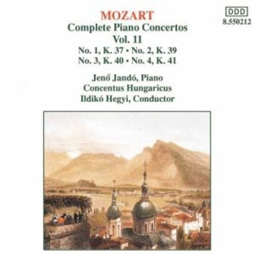 Naxos Mozart: Piano Concertos 1-4