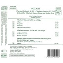 Naxos Mozart: Clar. Quintet/Quartet