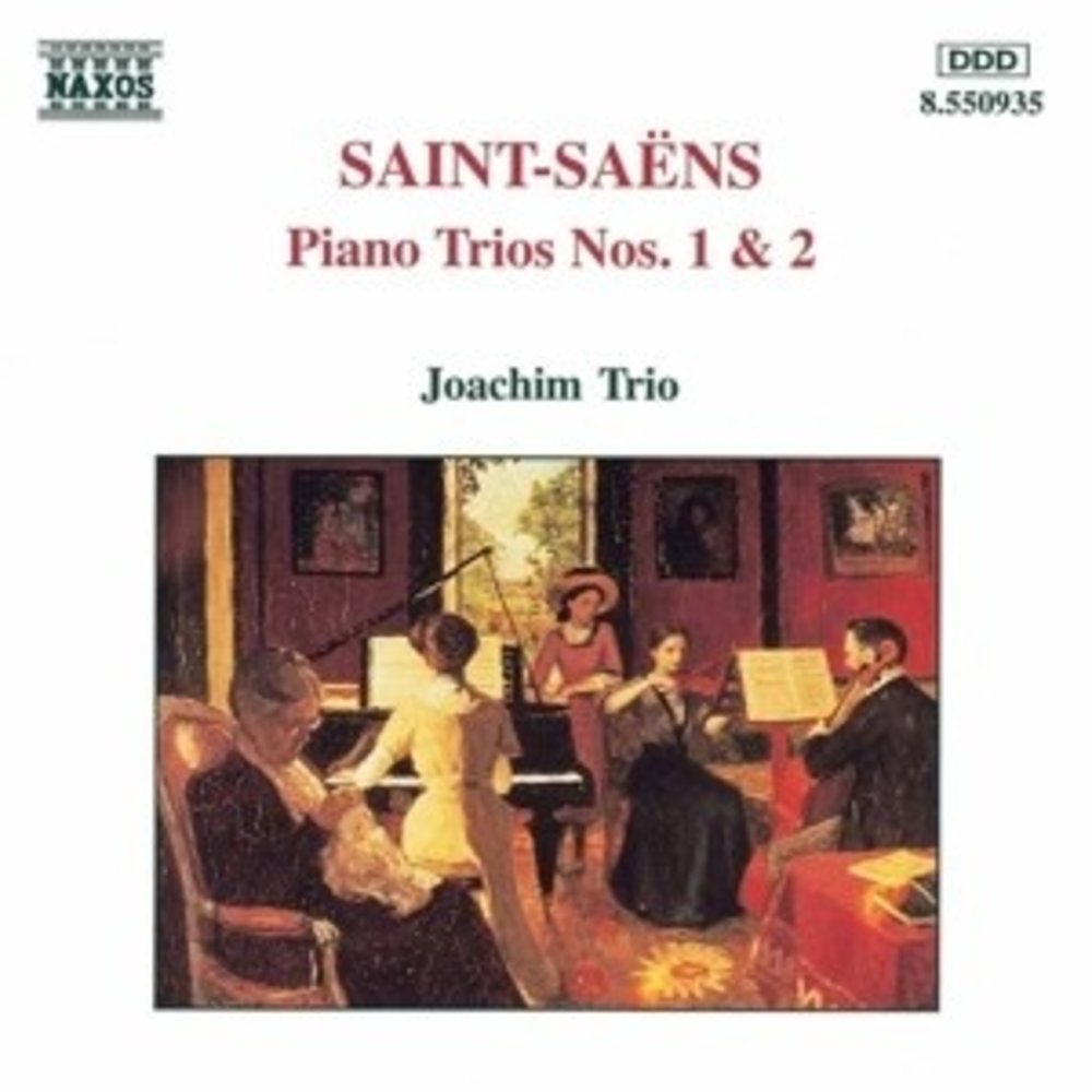 Naxos Saint-Saens: Piano Trios 1 & 2