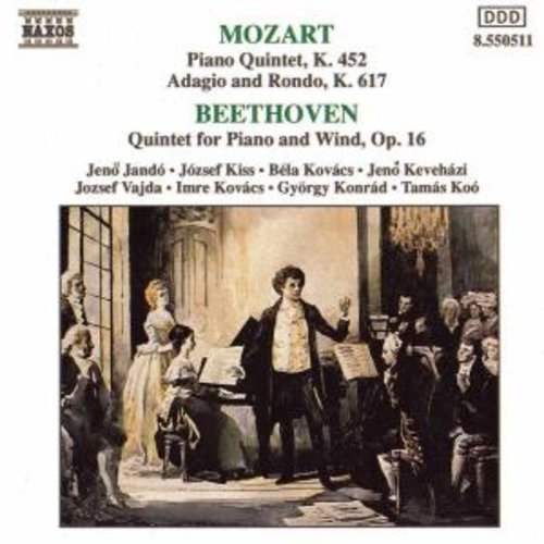 Naxos Mozart/Beeth.: Piano Quintets