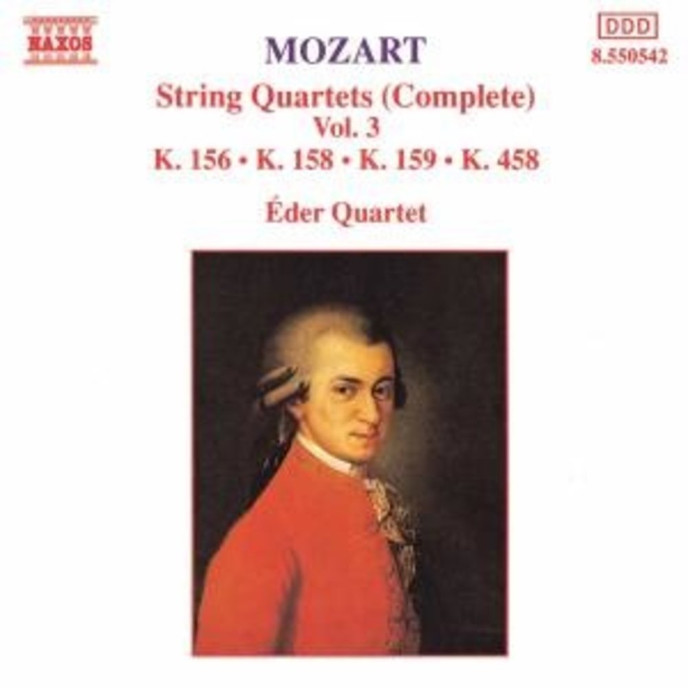 Naxos Mozart: String Quartets Vol.3