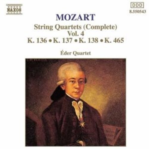 Naxos Mozart: String Quartets Vol.4