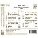 Naxos Mozart: String Quartets Vol.4