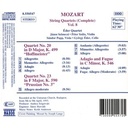 Naxos Mozart: String Quartets Vol.8