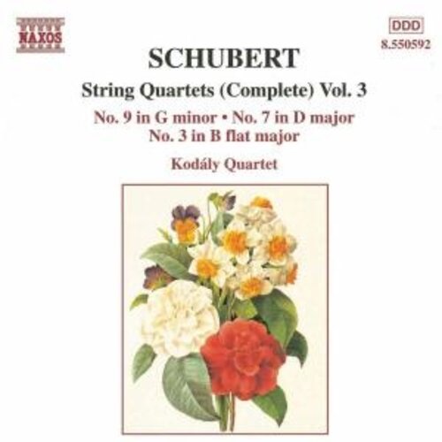 Naxos Schubert:string Quartets Vol.3